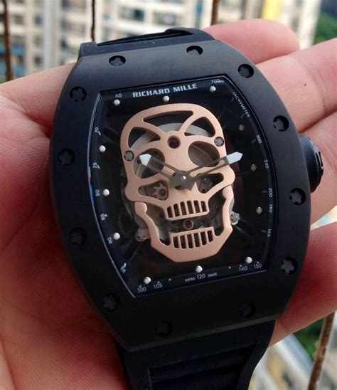 richard mille fake skull|richard mille skull watch.